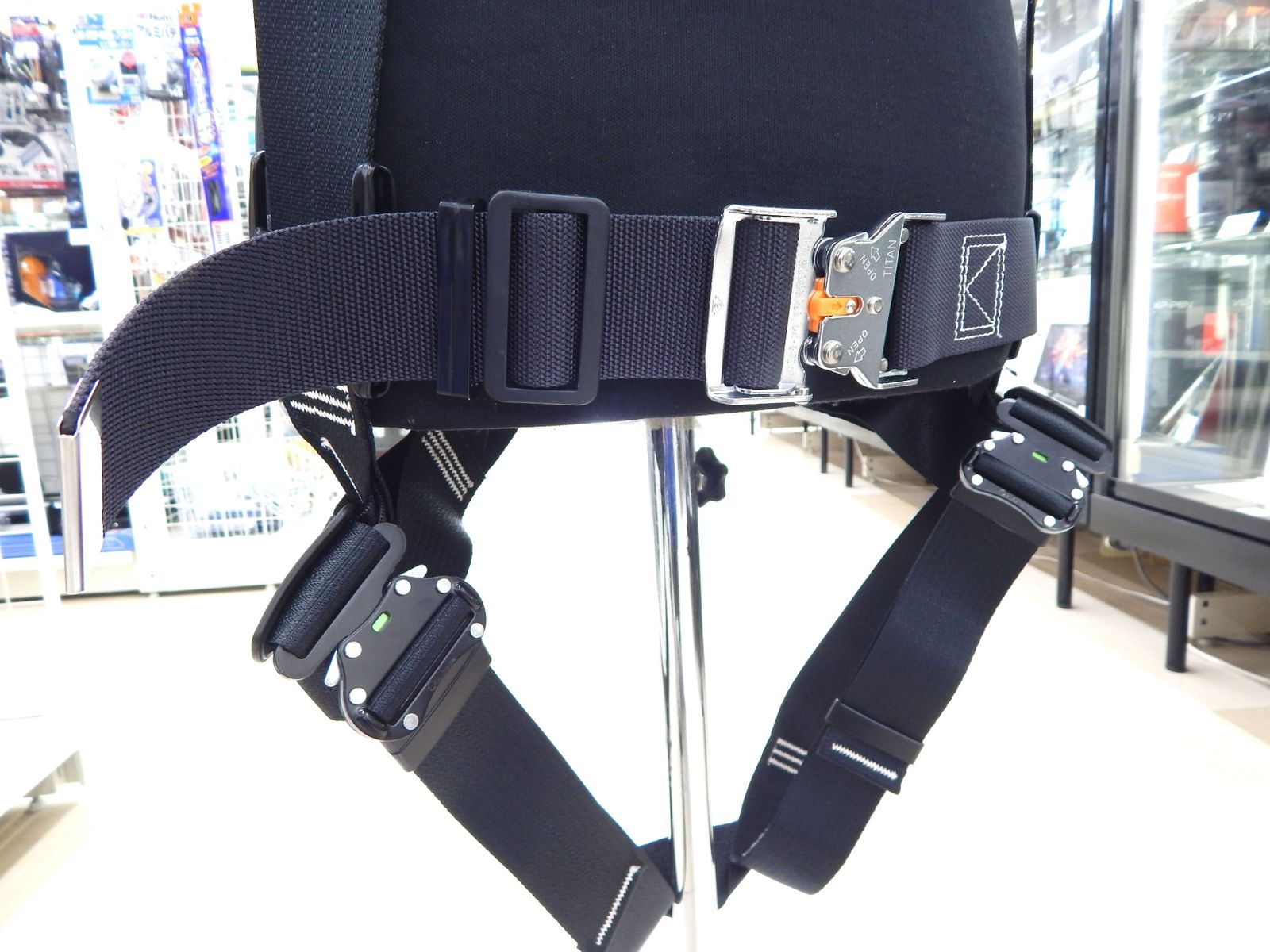 ワンタッチバックル 付き