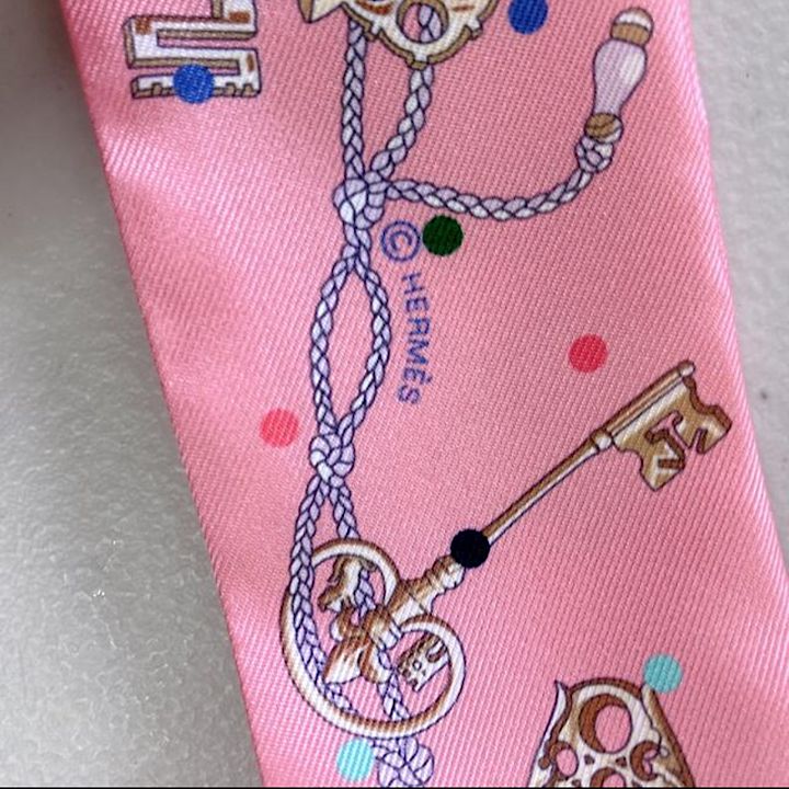 HERMES 未使用 ツイリー トゥイリー ピンク - メルカリ