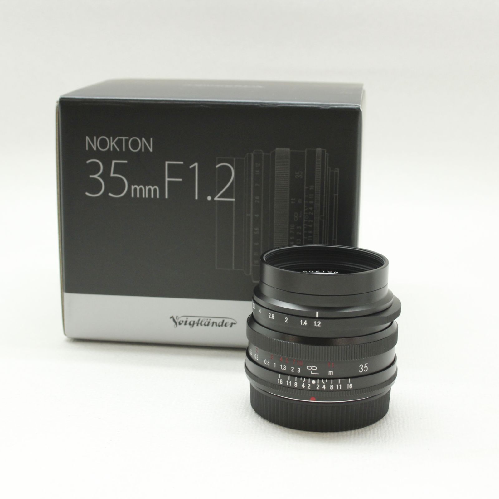 NOKTON 35mm F1.2 X-mount元箱付き NOKTON 35mm F1.2 X-mount元箱付き