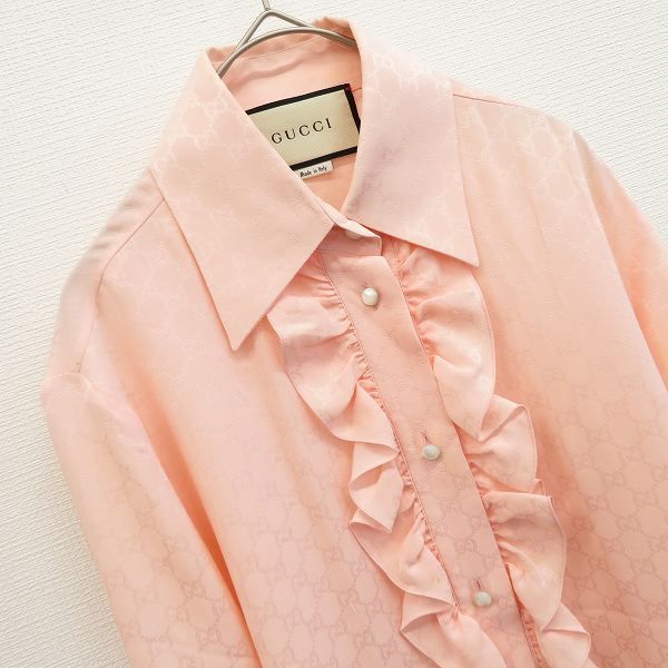 GUCCI - GUCCI レディスブラウス　size38(イタリー) GUCCI - Gucciブラウスの通販 by Moni's shop｜グッチならラクマ