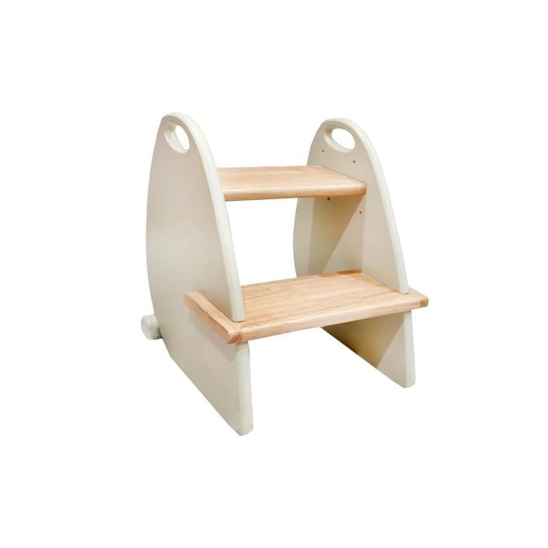 YouTen 段階数UP ステップ台 木製 踏ん張り台 子ども 3way ステップ 洋式 こども 男の子 女の子 赤ちゃん 安全 トイレ踏み台 ワイド おしゃれ トイレ トレーニング グレージュ Ailes 北欧 ふみ台 D.３段踏み台 グレージュ