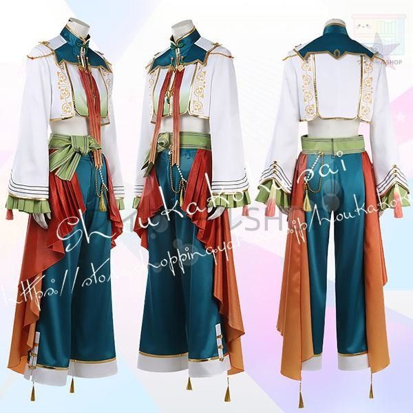 あんさんぶるスターズ風 青葉つむぎ 春川宙 逆先夏目コスプレ衣装ウィッグcos靴 cosplayコスチューム 仮装 変装アニメ 撮影 祭り