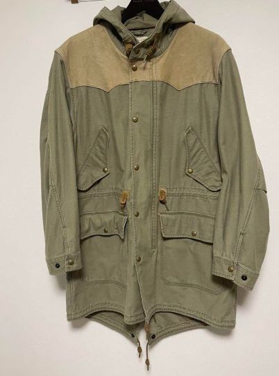 rrl ヨーク ミリタリー パーカー