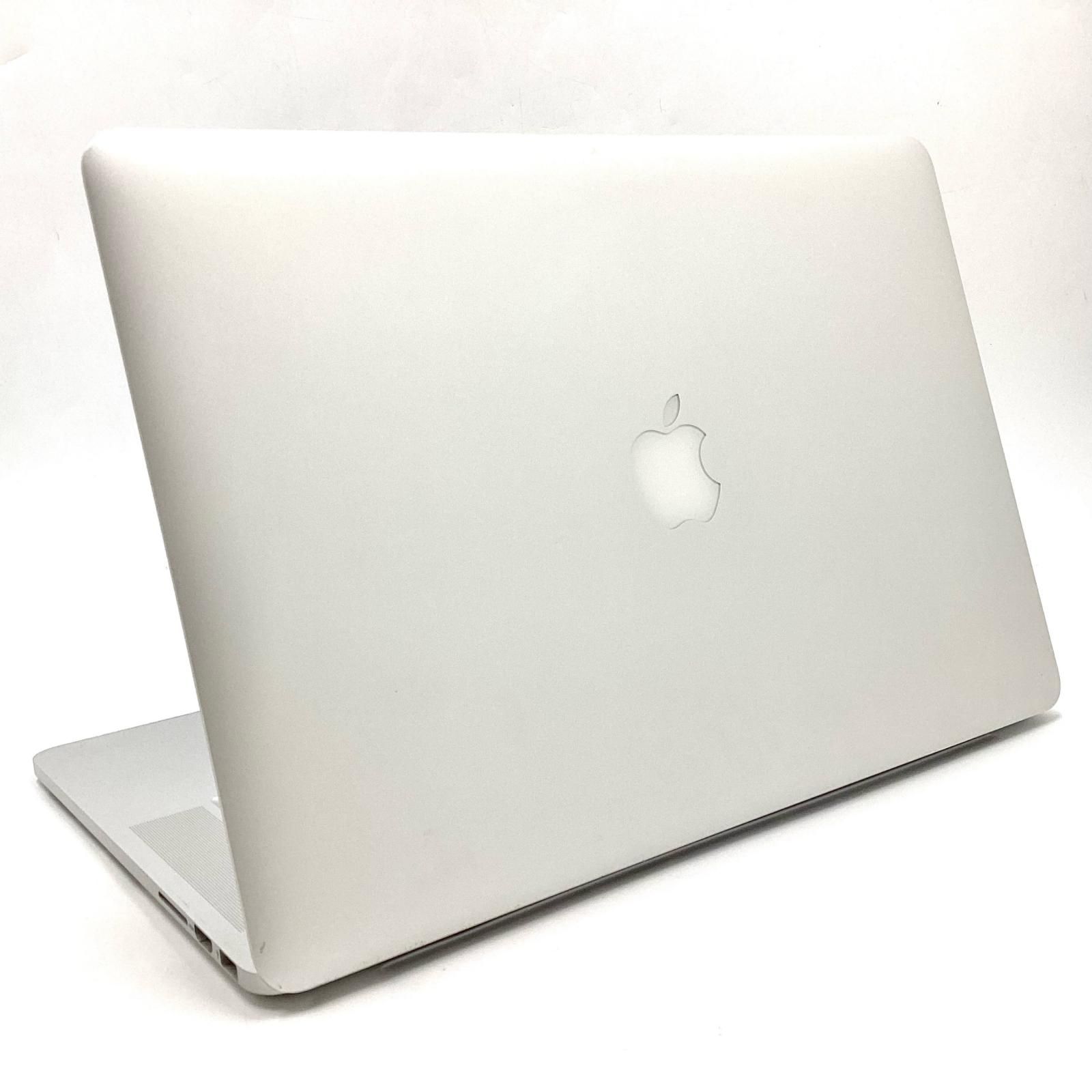 Apple MacBook Pro 15インチ 2013 i7 8GB SSD 256GB シルバー 動作 済 全額返金保証 最速発送