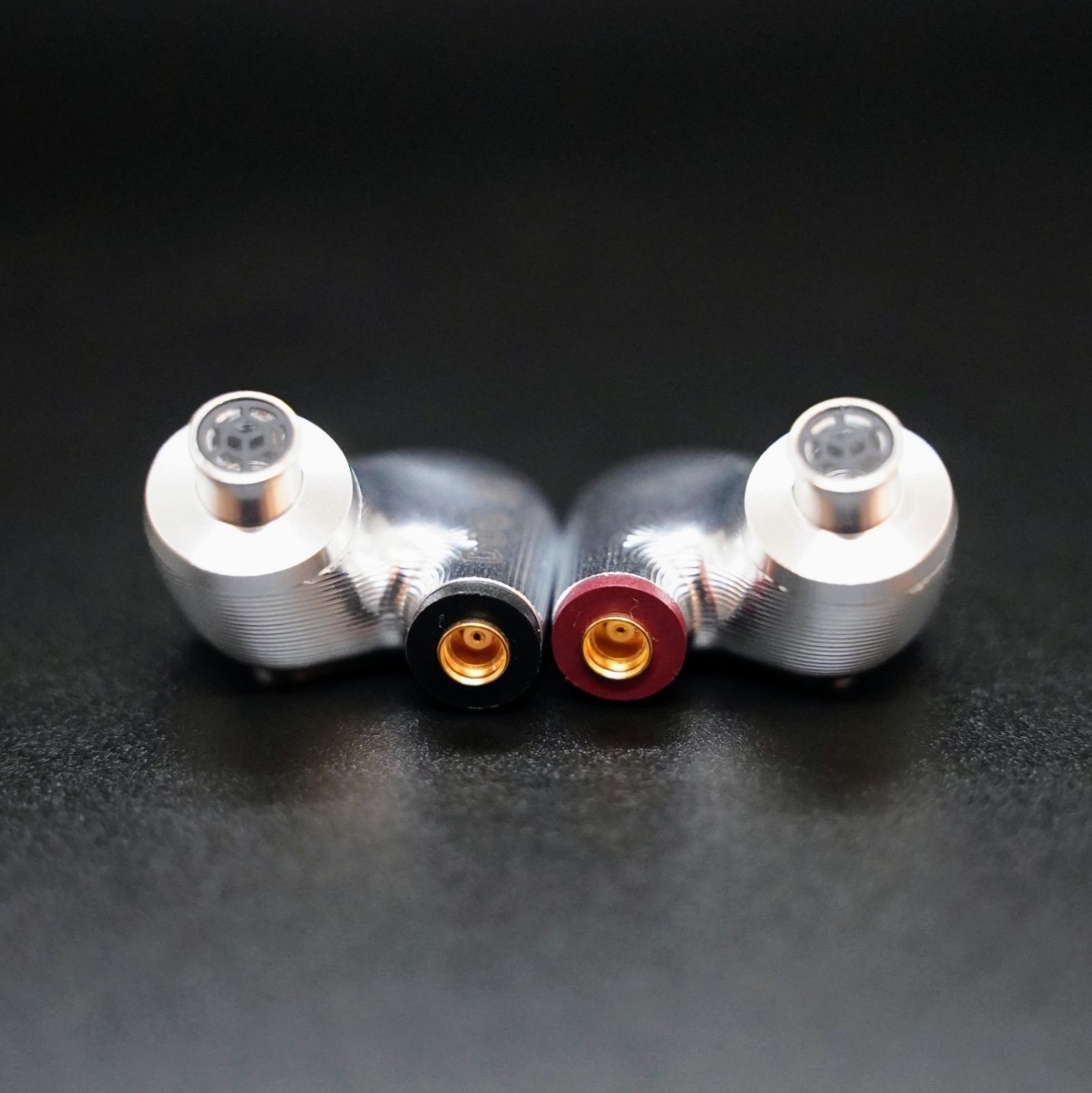 試作品 DIY IE900 OEM 7mm X3Rユニット使用 標準MMCX改良 シルバー系