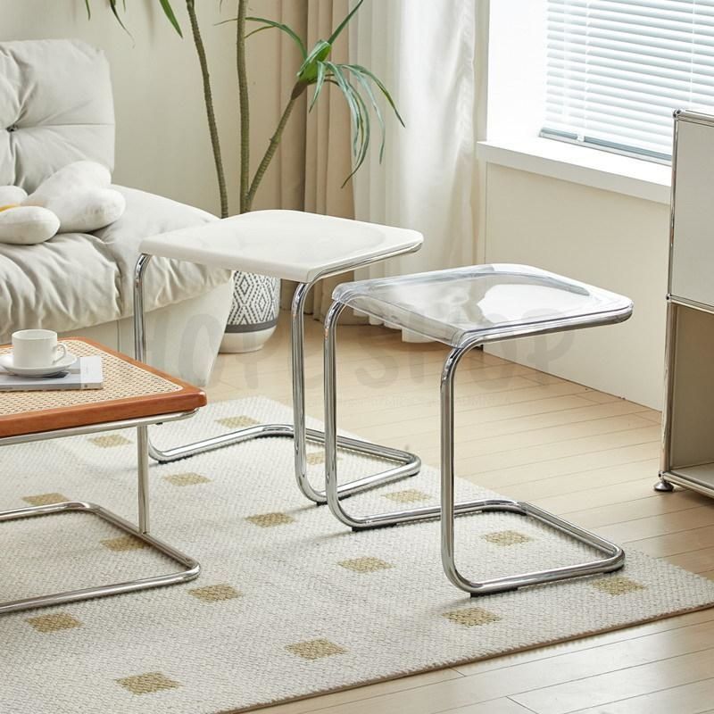 サイドテーブル コーヒーテーブル 机 椅子 スツール チェア スケルトン