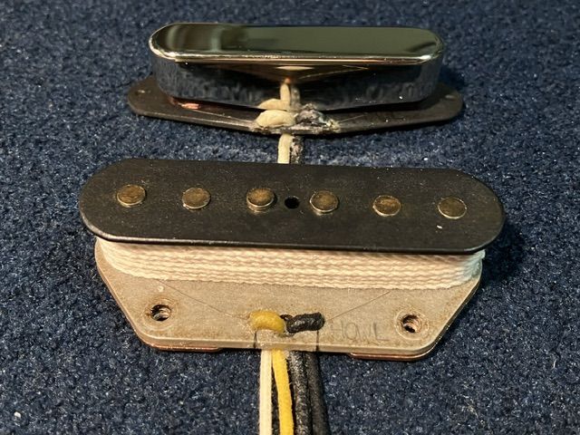 HOWL GUITARS Original Pickup '66-'68 Telecaster Gray Bobbin ”Aged