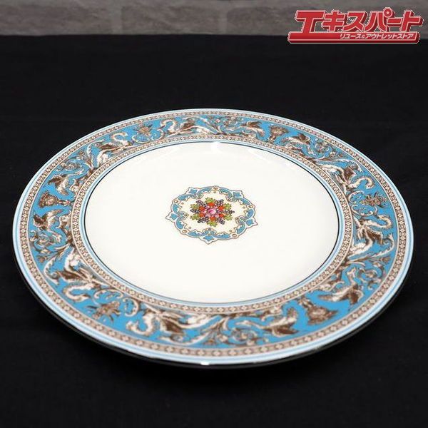 【4枚セット】 フロレンティーン ターコイズ プレート 22.5 4枚セット】WEDGWOOD フロレンティーン ターコイズ プレート 22.5