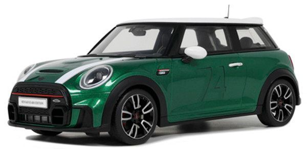 新品 OttO mobile 1/18 ミニ クーパー F56 JCW 2023 (グリーン) 完成品ミニカー OTM1098 [佐川急便]