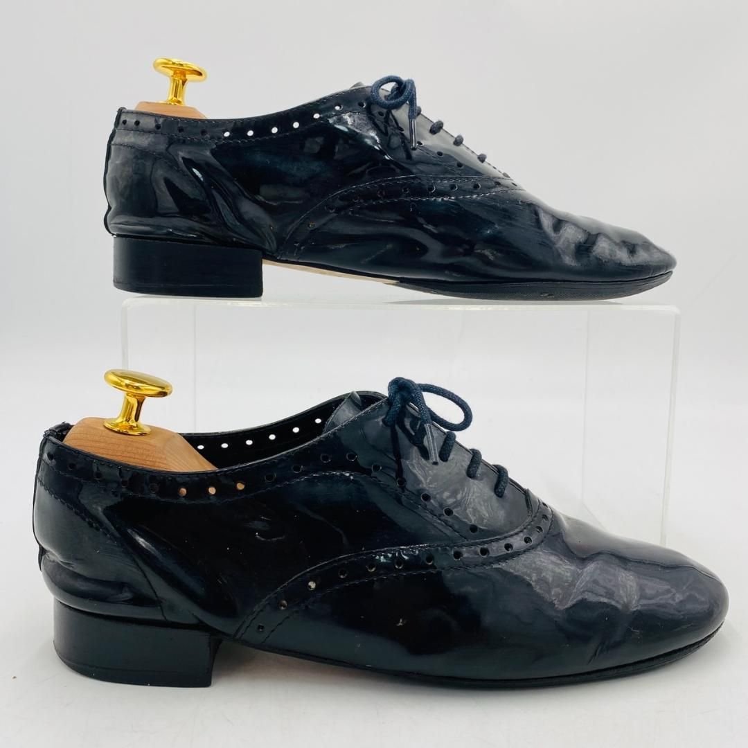 【美品】レペット　定番エナメルシューズ　サイズ37 repetto - 【新品未使用】レペット エナメル バレエシューズ