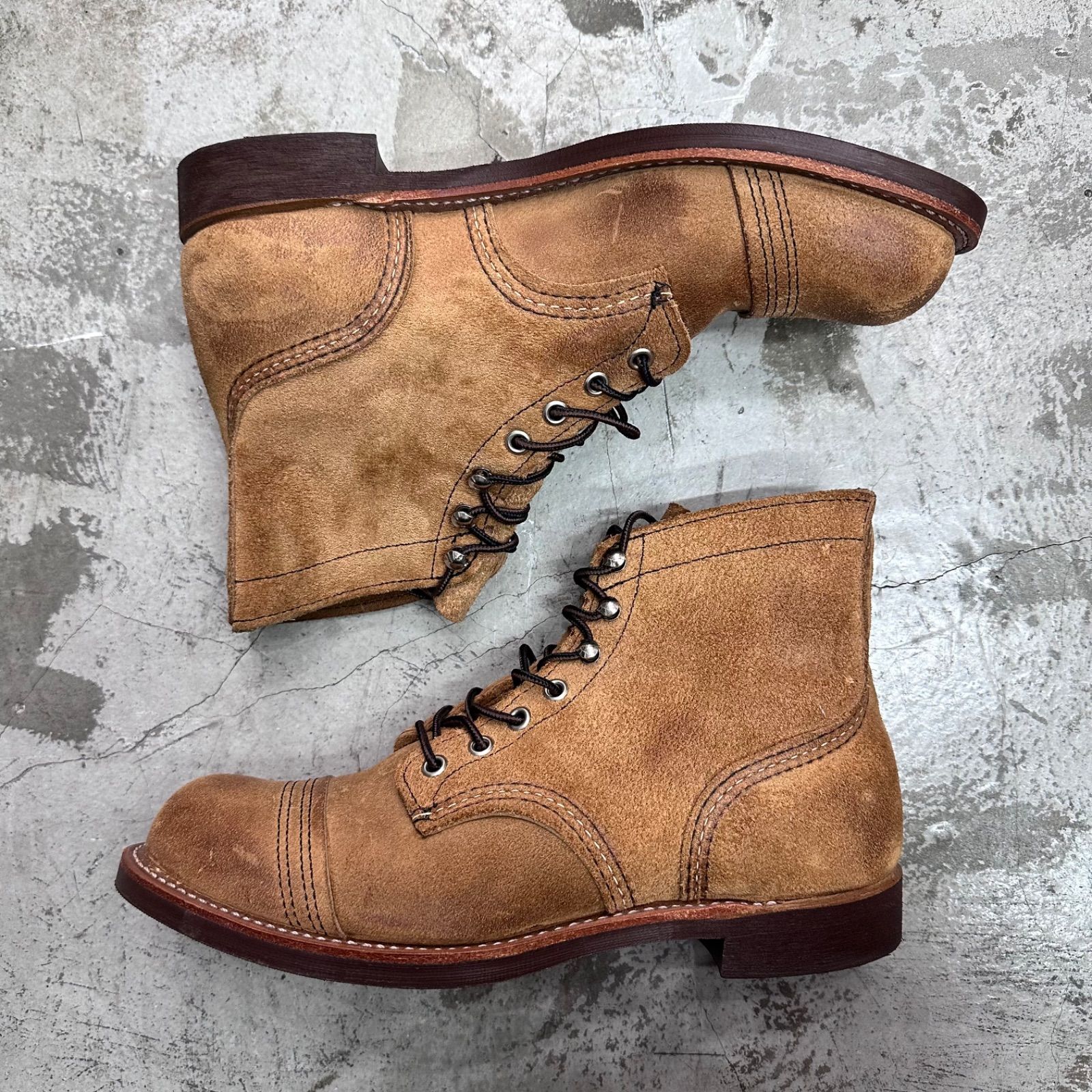 参考上代55550円 RED WING Iron Ranger アイアンレンジャー スエード