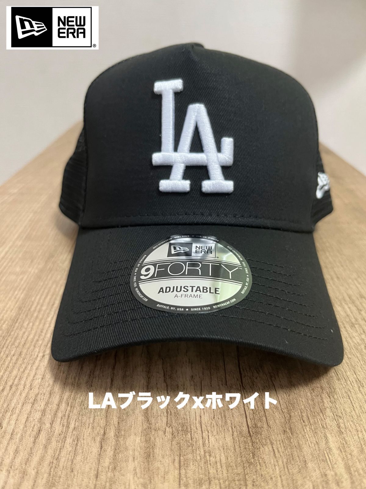 ニューエラ キャップ ドジャース LA レディース MLB スナップバック 9FORTY メンズ 黒