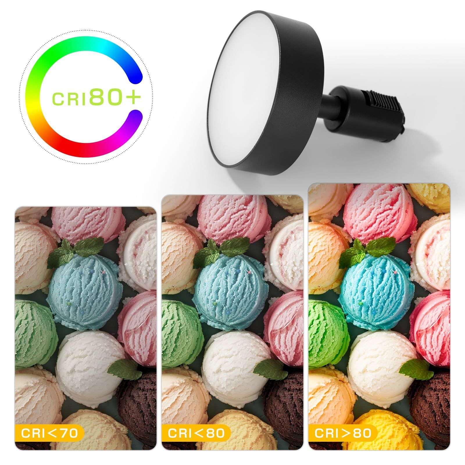 Hzfluo ダクトレール用スポットライト LED照明 100W相当 広範囲な発光 取付け簡単 器具一体型 電球色3000K 角度調節 ライティングレールライト インテリア 925lm 10W ブラック 4個セット NEXPOTALLINN_EU