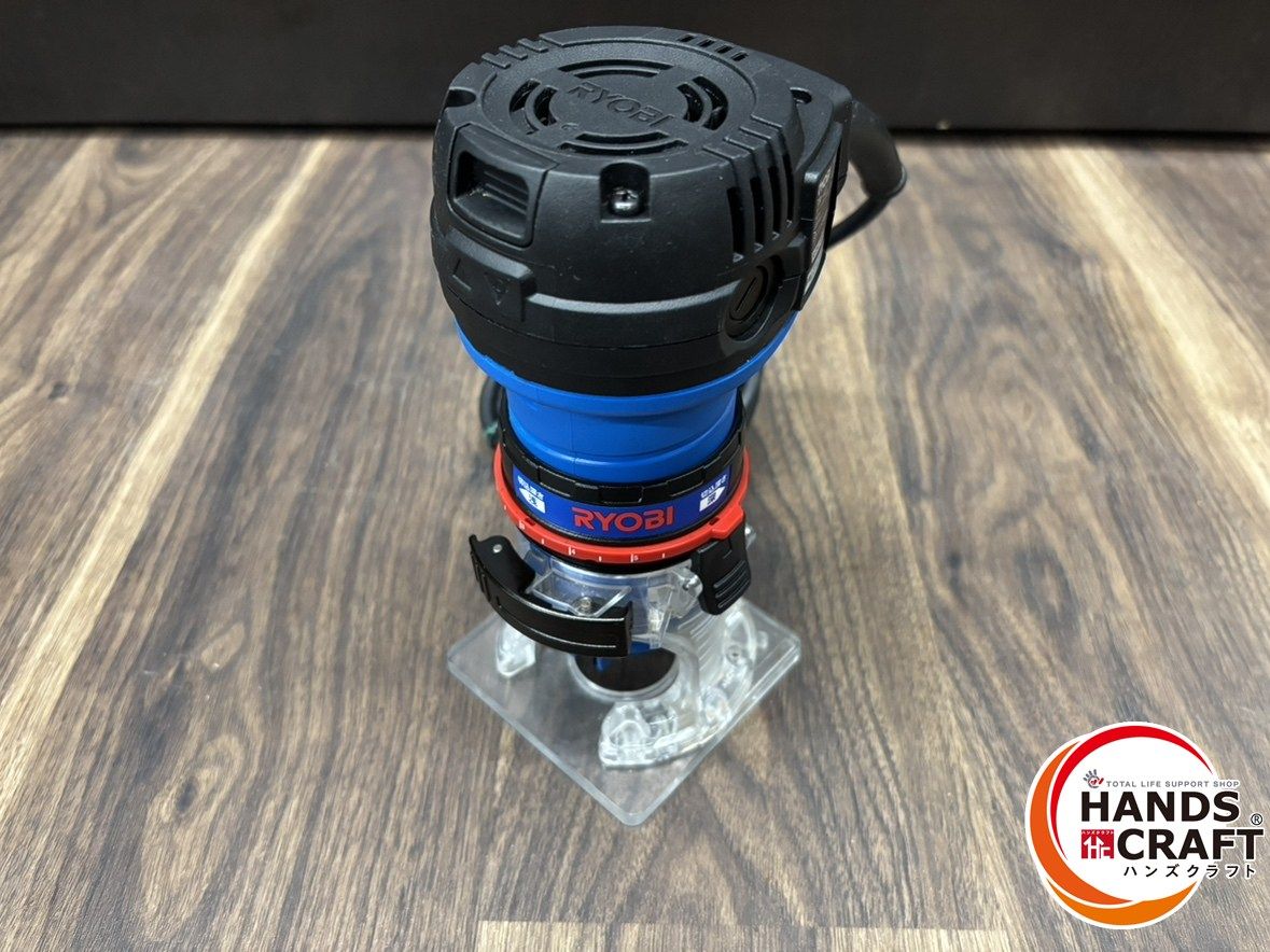 リョービ RYOBI MTR-42 トリマ 中古品 ストレートガイド/ビット多数付