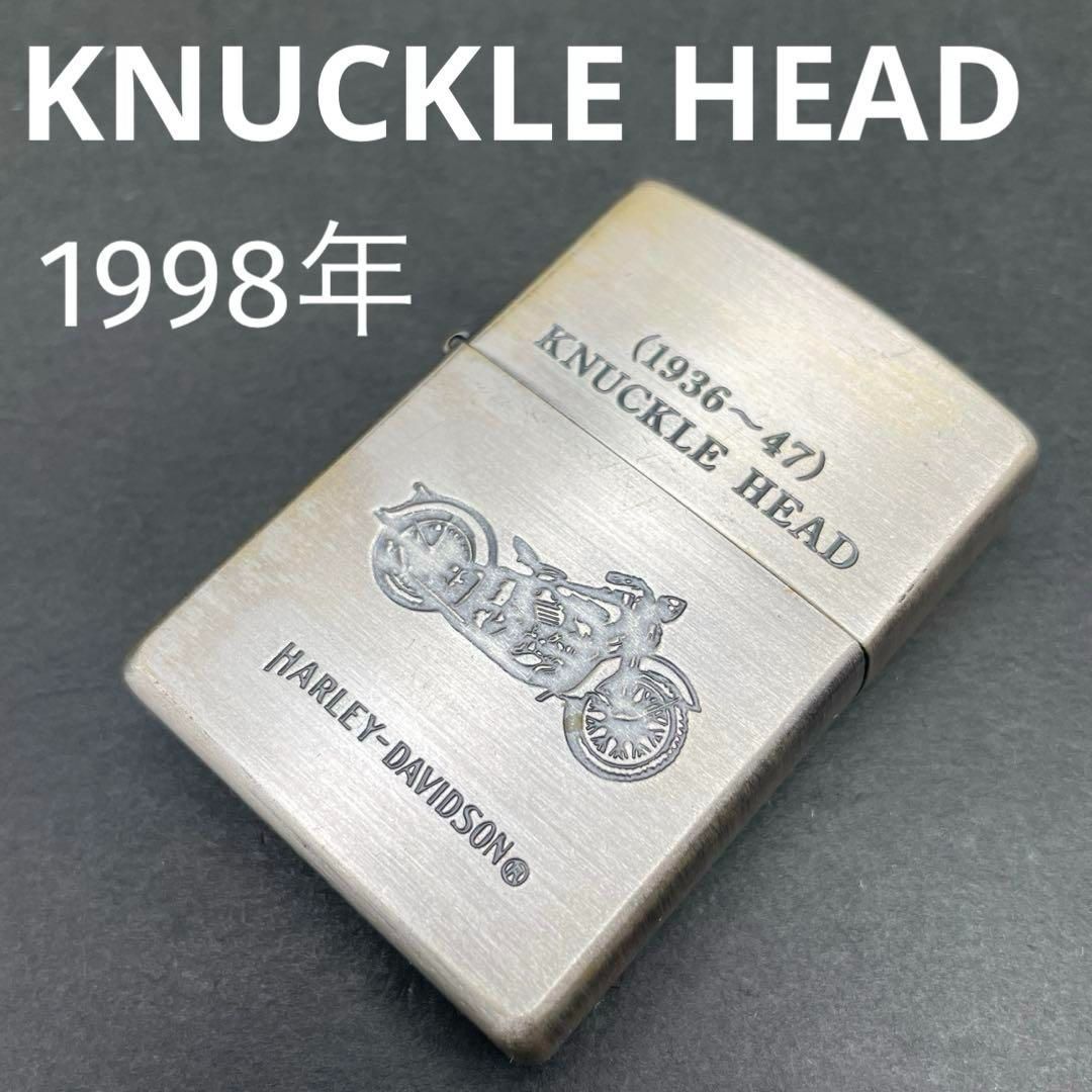 Zippo ハーレーダビッドソン ナックルヘッド 1998年9月製 1936～47 KNUCKLE HEAD Harley-Davidson