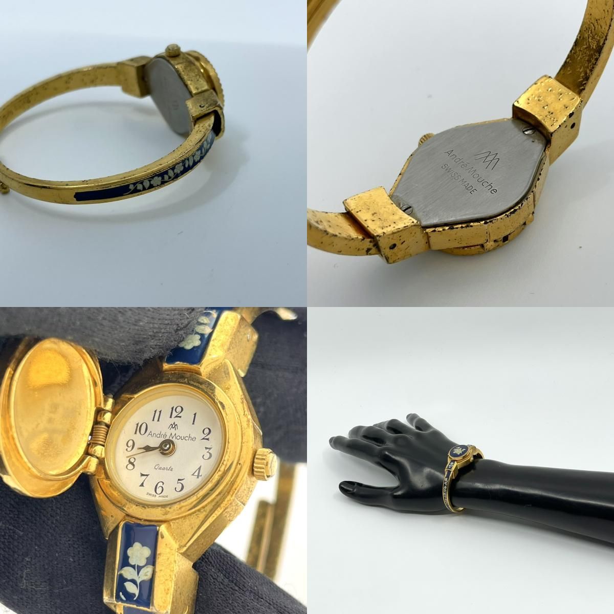 ANDRE MOUCHE ブレスレット腕時計 SWISS MADE André Mouche / Swiss made :: Erpet Crystal