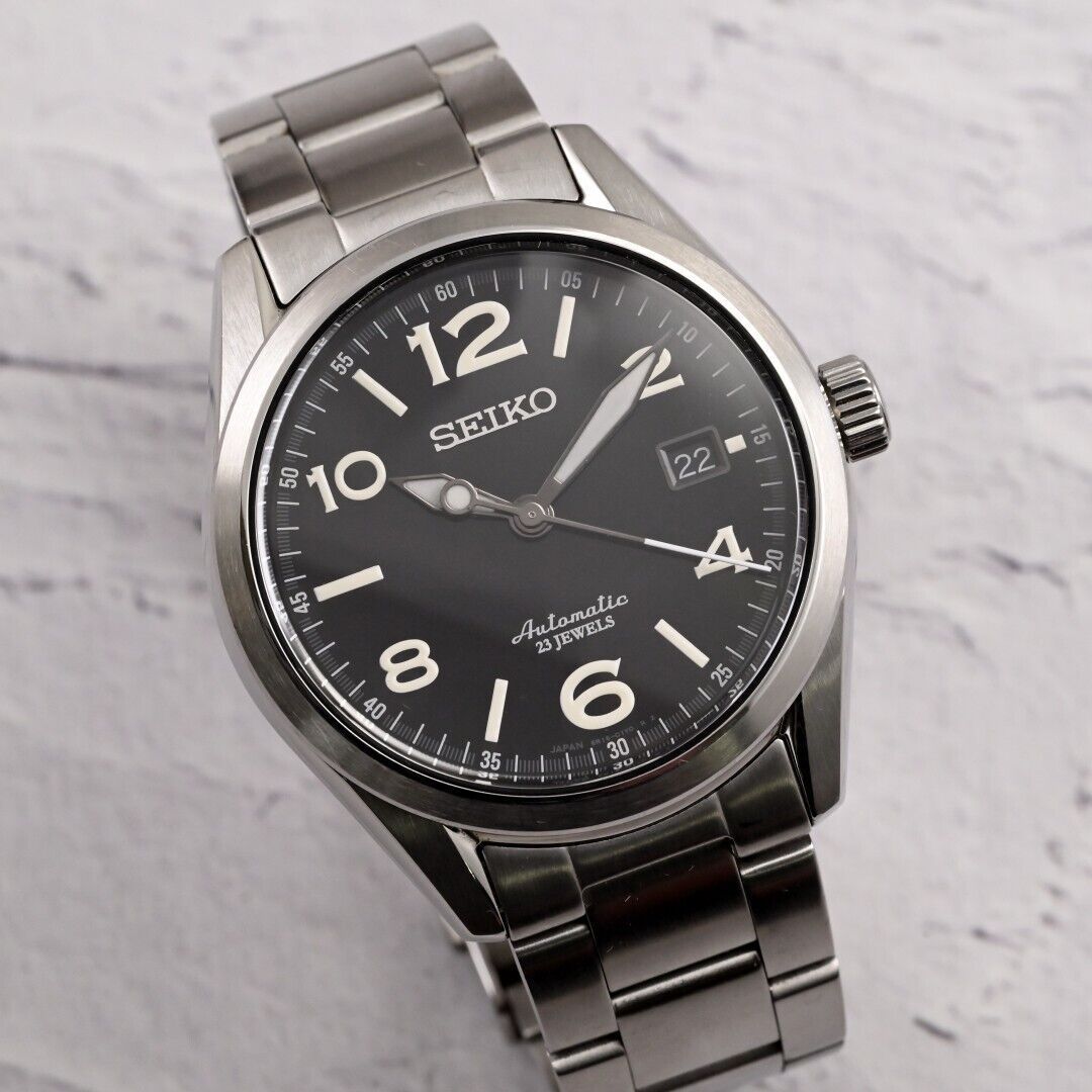 【OH済】 sarg009 セイコー オートマチック ミリタリー 美品 OH済】 sarg009 セイコー オートマチック ミリタリー 美品 SARG009