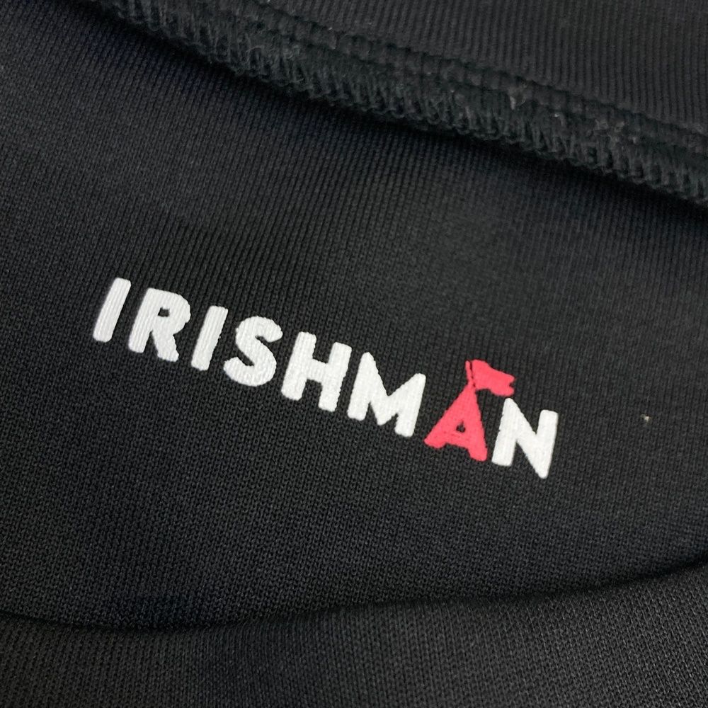 【未使用に近い】IRISHMANアイリッシュマン　モックネック　ユニセックスM サイズ：M IRISHMAN アイリッシュマン モックネック 半袖Tシャツ
