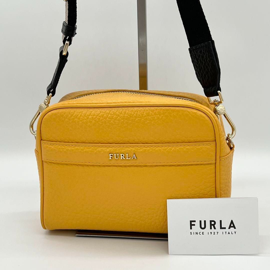 FURLA フルラ ショルダーバッグ アヴリル イエロー ハンドバッグ バッグ FURLA フルラ ショルダーバッグ アヴリル イエロー ハンドバッグ