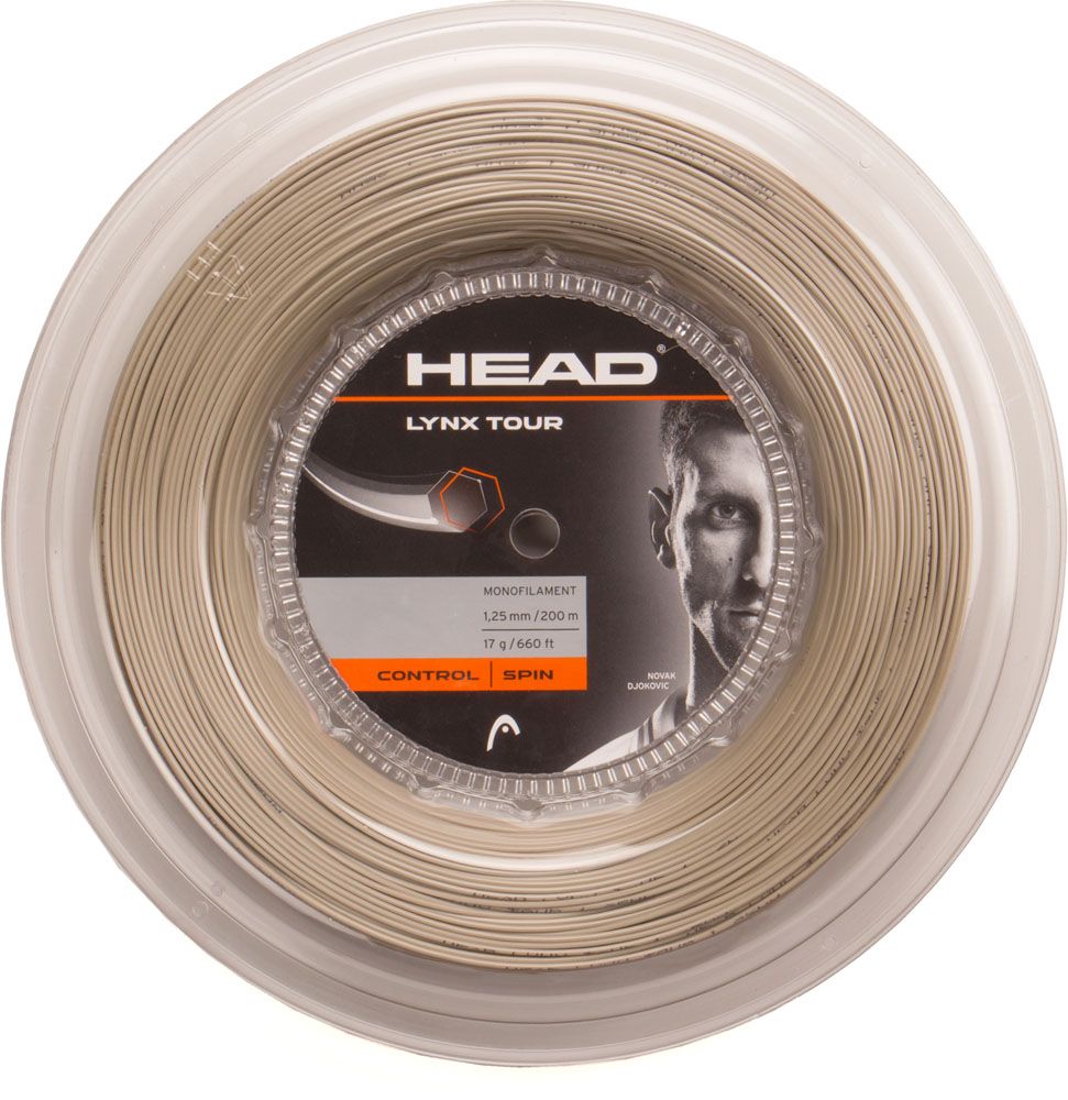 ヘッド HEAD テニス 硬式テニスストリング リンクス ツアー リール 200m 281799 CP シャンパンゴールド