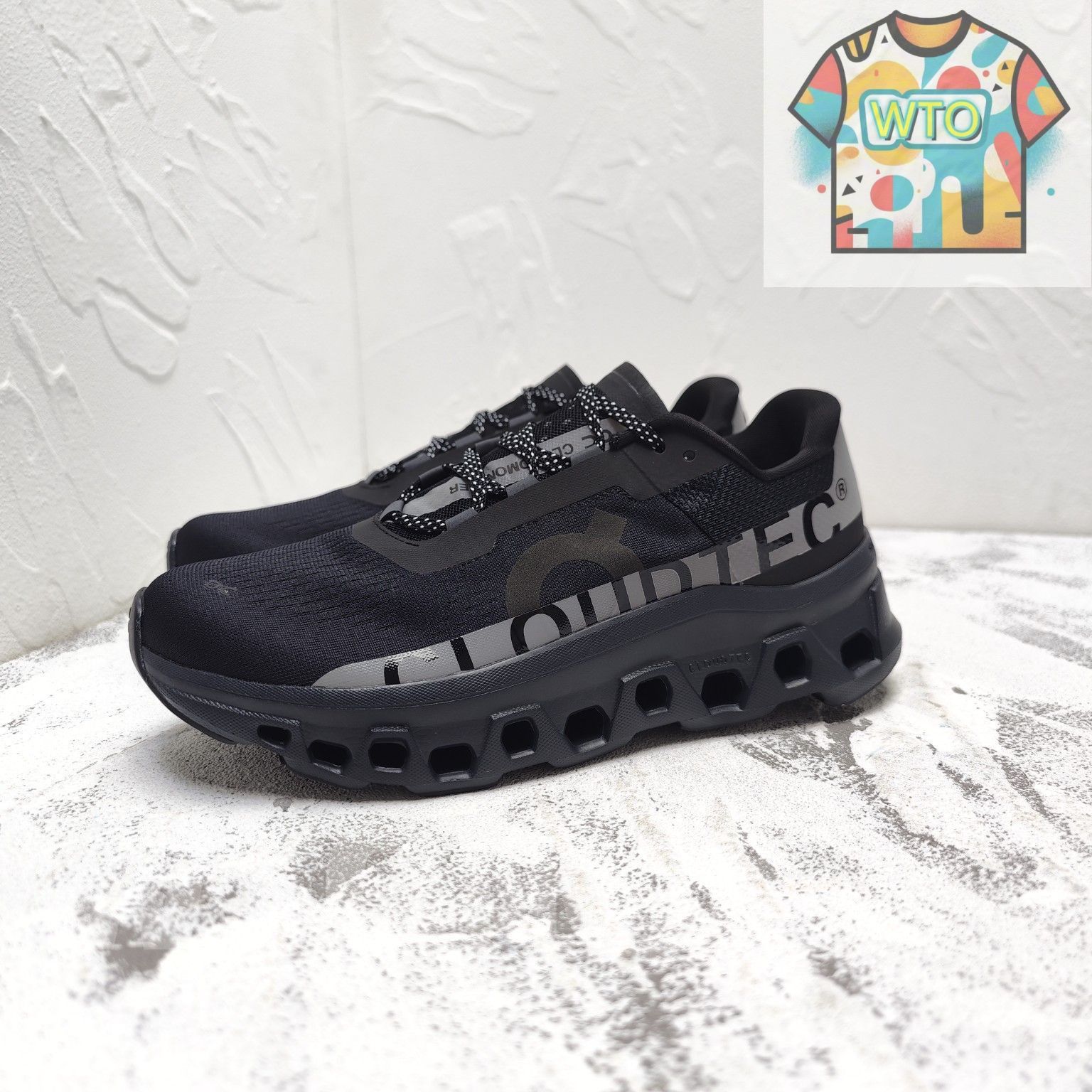 On Cloudmonster ブラック ランニングシューズ22,5新品 ウィメンズ Cloudmonster 2 PLEASURES x The Loop | グリーン