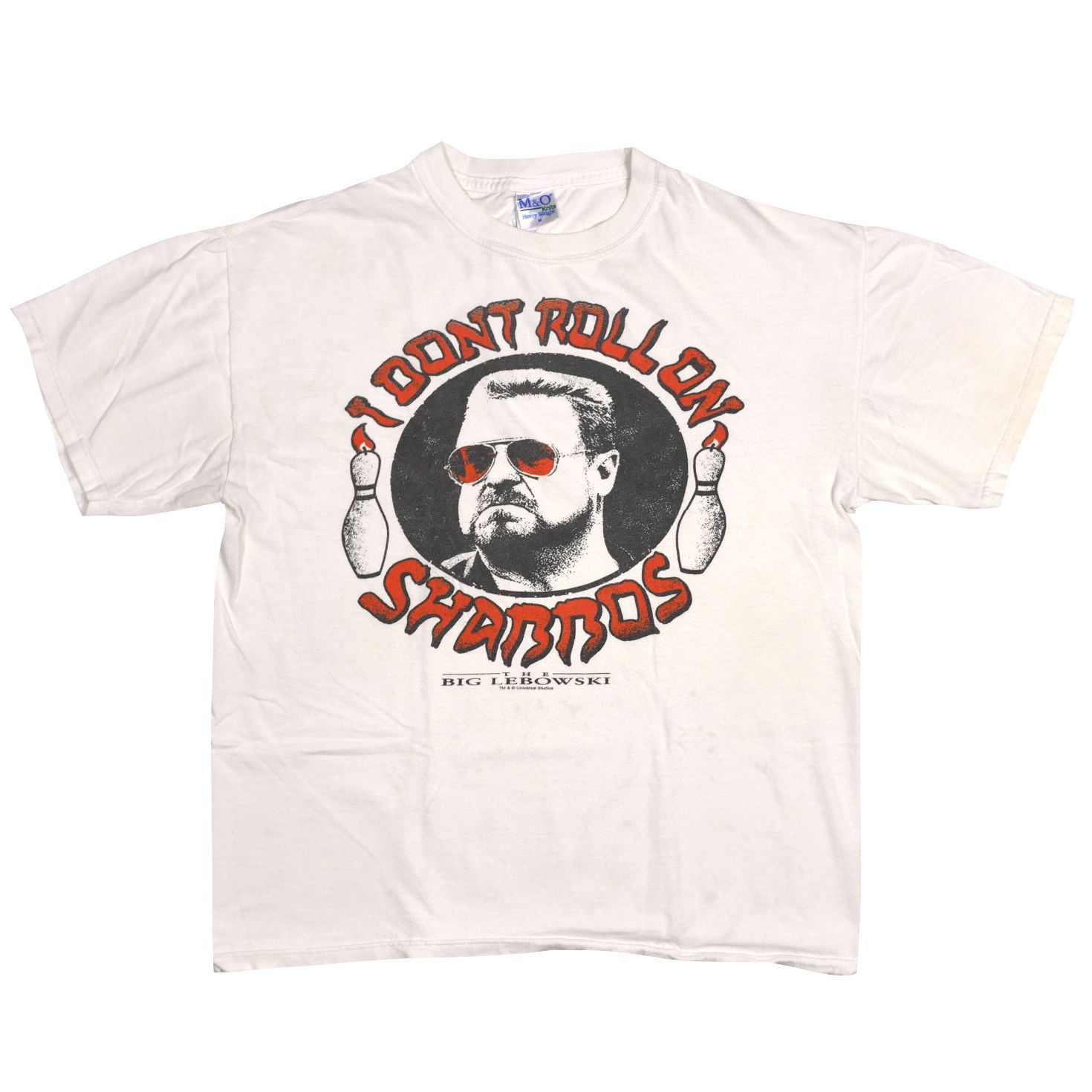 M】00s 映画 Big Lebowski ビッグリボウスキ Tシャツ I Don't roll on