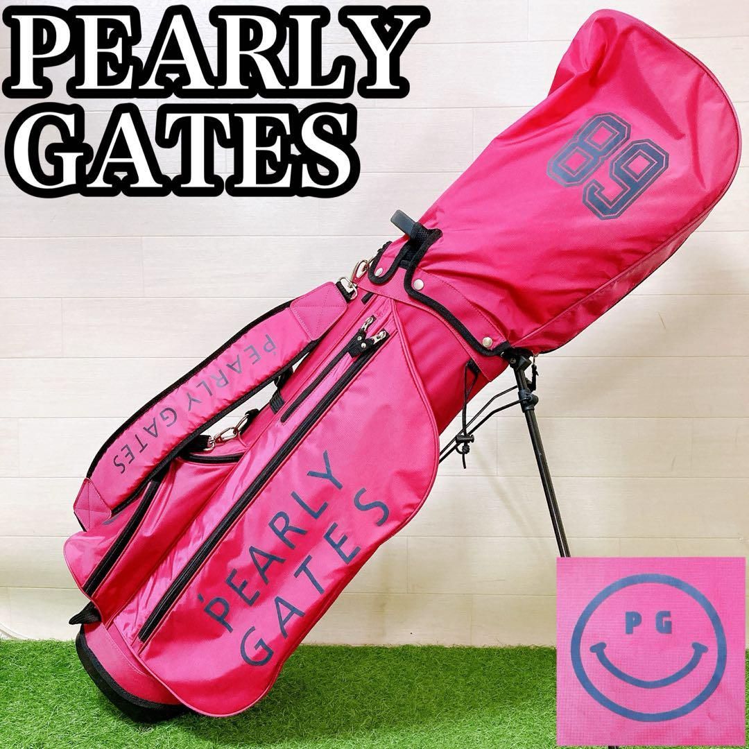 PEARLYGATES パーリーゲイツ キャディバッグ スマイルスマイル