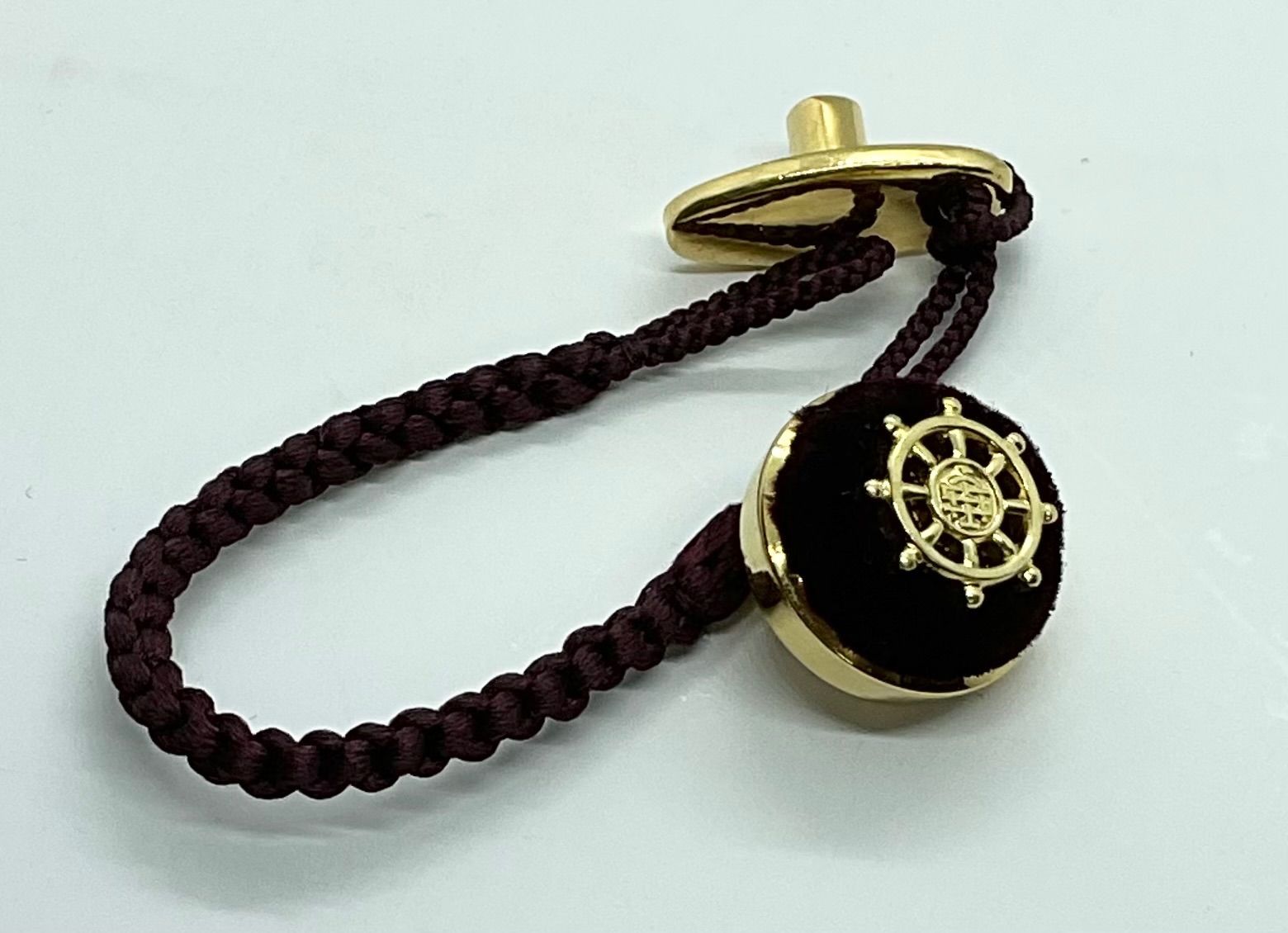 JSU 全日本海員組合 特別功労賞 タイピン バッチ セット 18金 シルバー