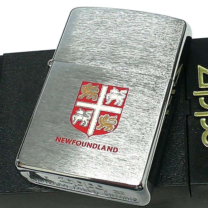 ZIPPO カナダ製 1995年製 レア ニューファンドランド エンブレム 