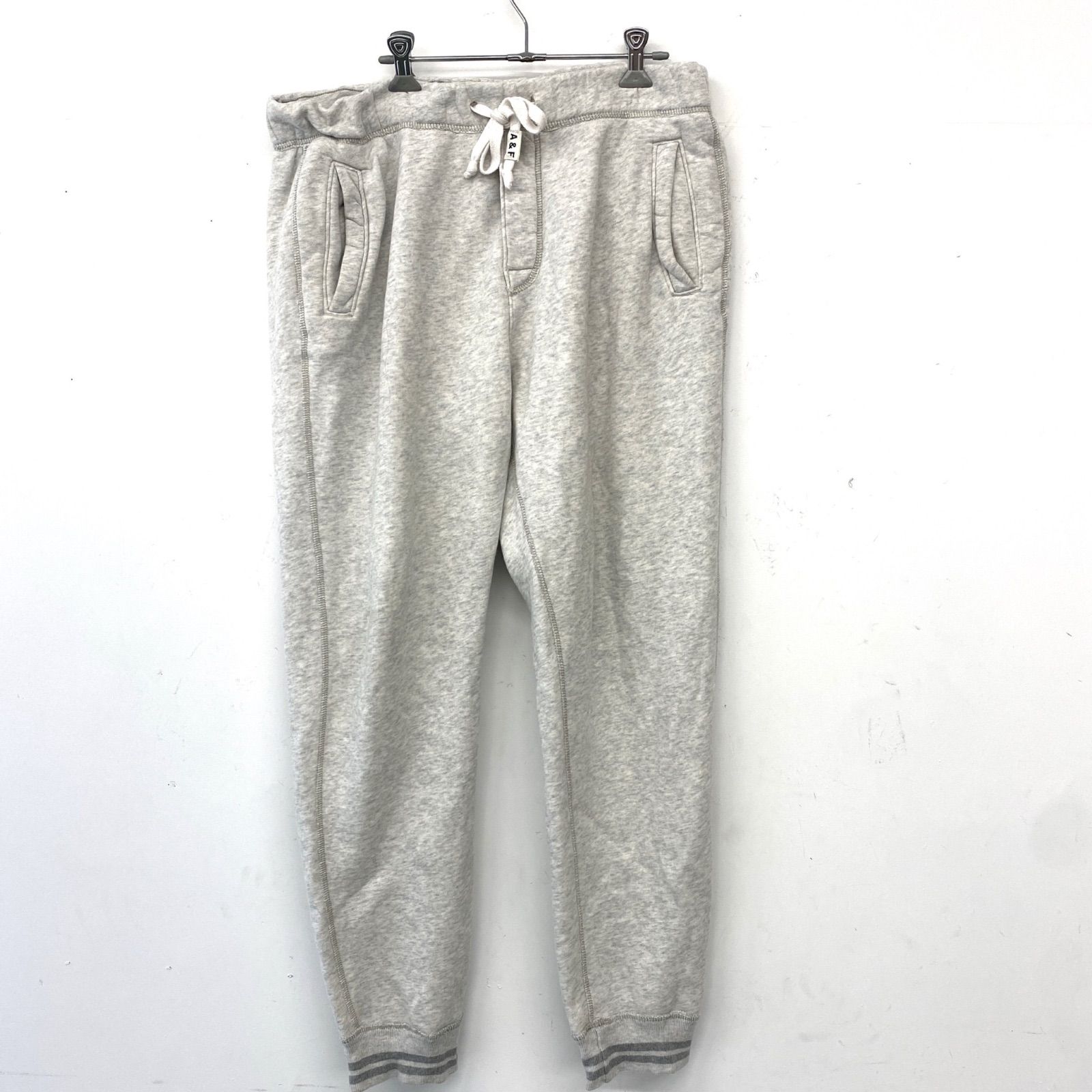 アバクロ 裏起毛パンツ Abercrombie&Fitch アバクロ スウェットパンツ メンズ ウエスト
