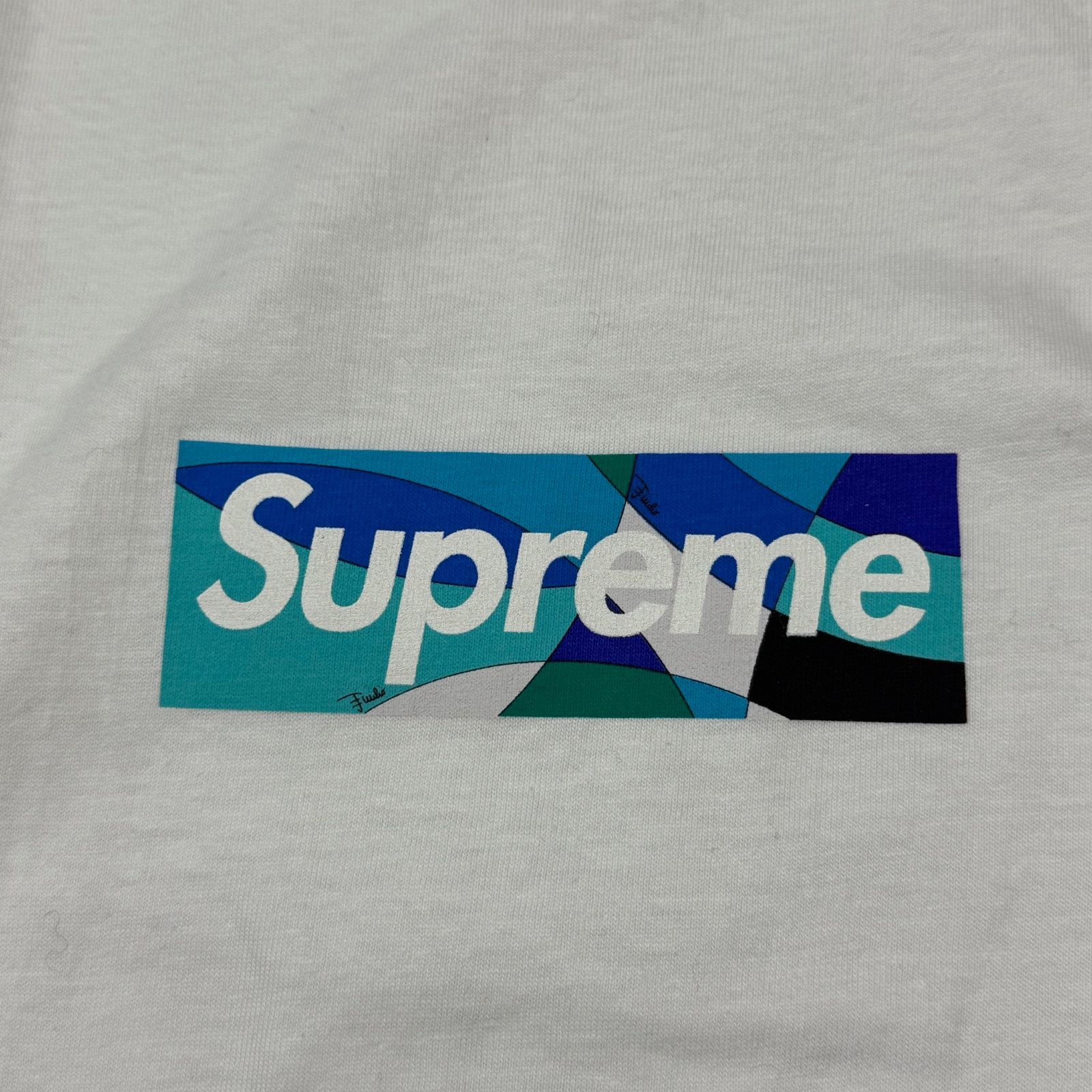 未使用品 Supreme × Emilio Pucci 21SS Box Logo Tee ボックスロゴT 