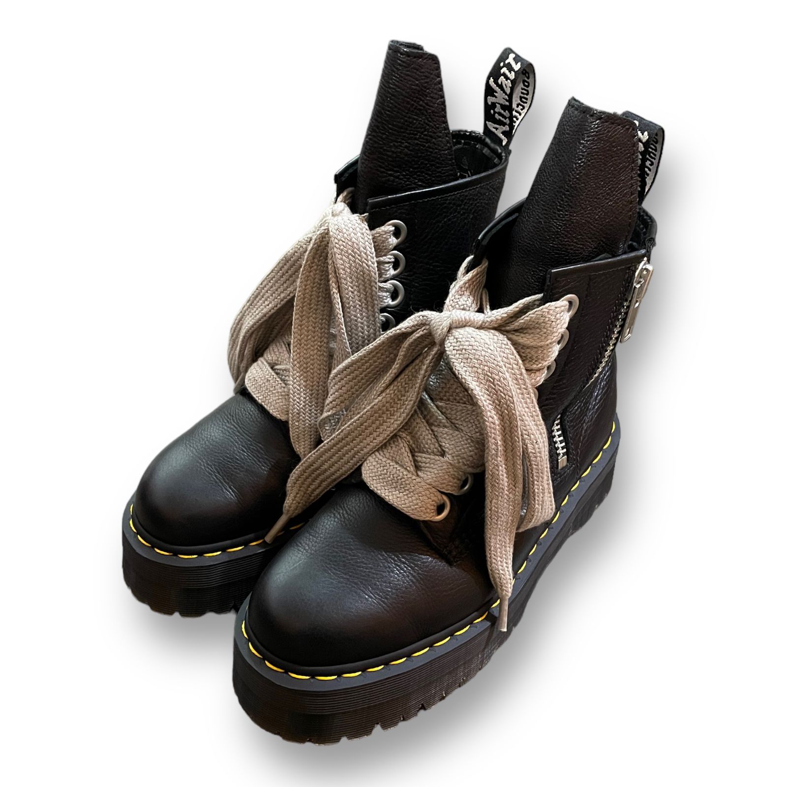 期間延長 美品 DR. MARTENS X RICK OWENS 1460 QUAD PENT RICK OWENS 8