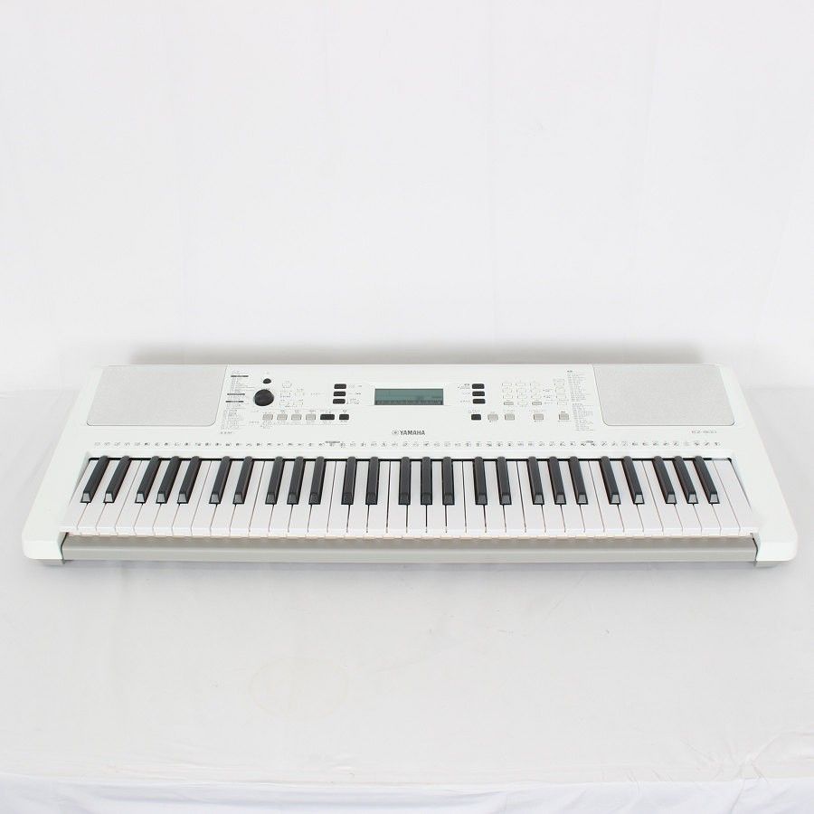 美品】ヤマハ EZ-300 シルバーホワイト 電子キーボード 61鍵 YAMAHA