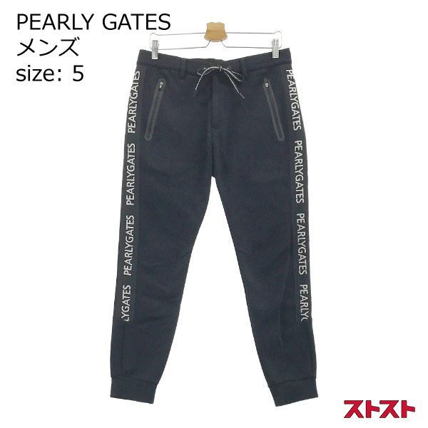 PEARLY GATES - サイズ⑤パーリーゲイツ☆テックフリース ジョガー風パンツ☆新品 PEARLY GATES パーリーゲイツ 2021年モデル テックフリース