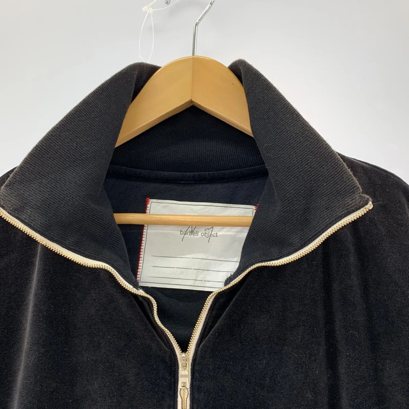 【美品】ANCELLM barbellobject ab suit 即日発送可 barbell object × ANCELLM ab suit black