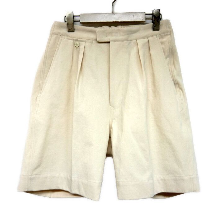 OLD JOE オールドジョー 国内正規 24SS GATHERING-WAIST SPORTING TROUSER ギャザリングウエスト スポーティングトラウザー イージーショーツ 241OJ-PT13 BONE オフホワイト 34