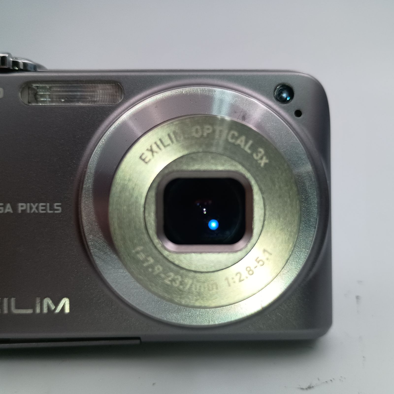 CASIO EXILIM EX-Z1080 COMPACT DIGITAL CAMERA SILVER シルバー