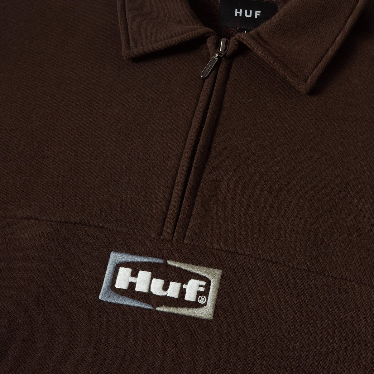 ハフ ハーフジップ スウェット HUF SLATE QUARTER ZIP FLEECE ハフ ハーフジップ スウェット HUF SLATE QUARTER ZIP FLEECE