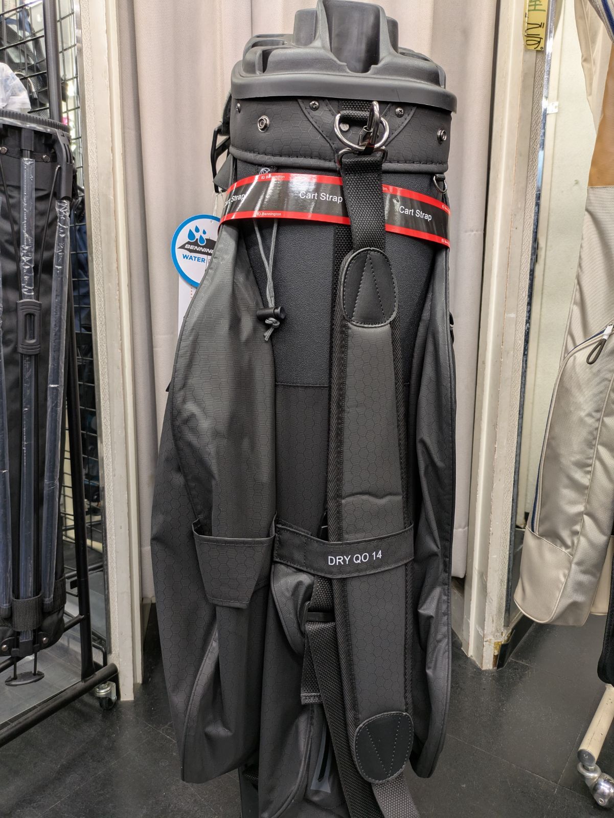 新品未使用品】BENNINGTON ベニントン 14分割 キャディバッグ ブラック 