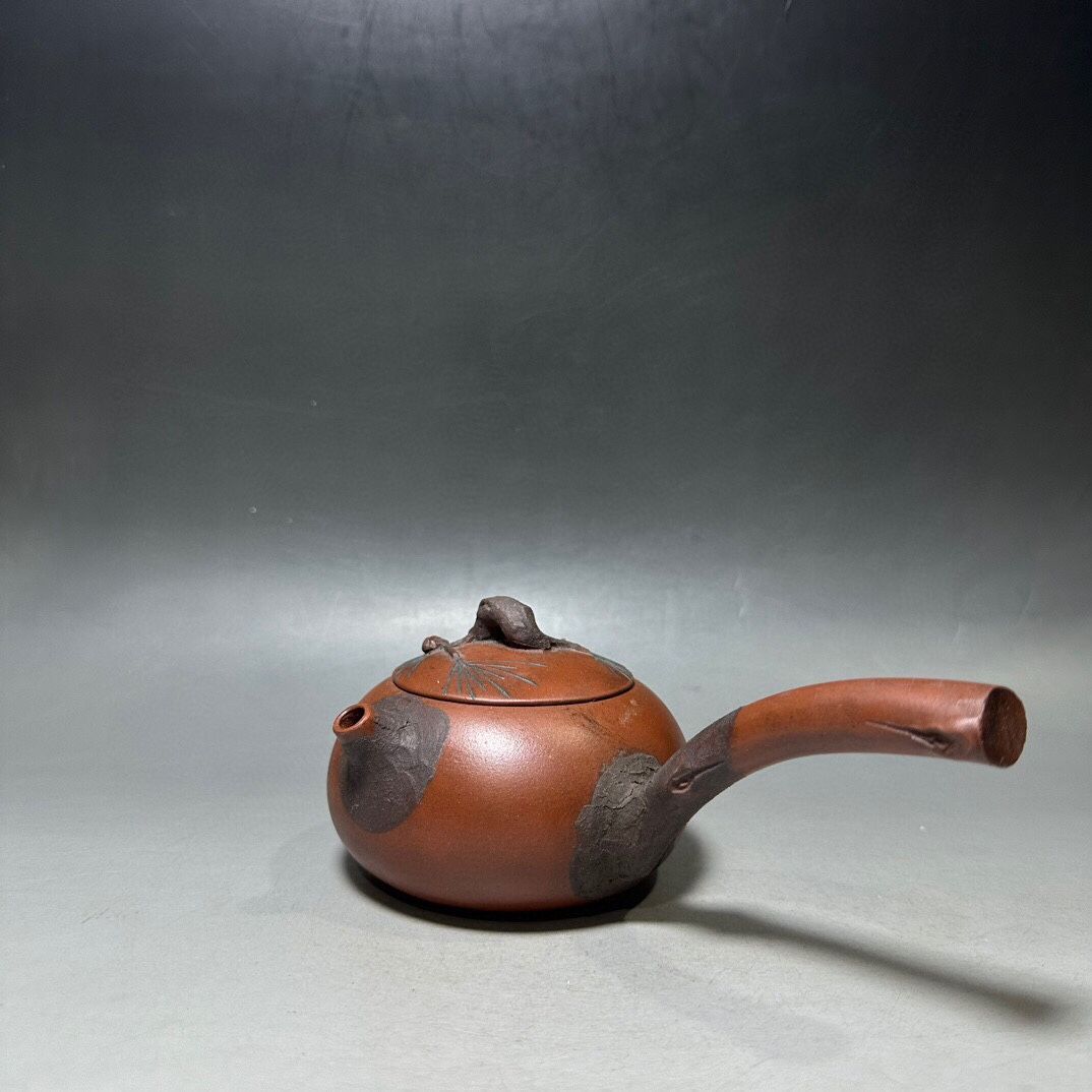 遺品整理品 】☆ 紫砂 茶壺 顧景舟 ☆ 宜興 急須 江蘇省茶道具 （修復