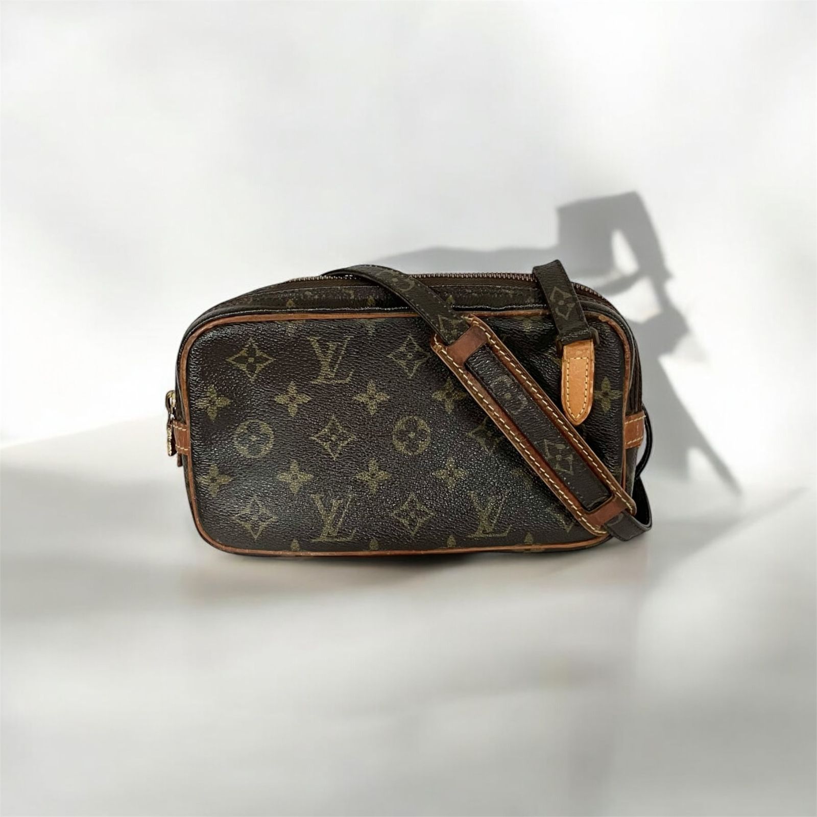 F1719】中古品 ジャンク品 Louis Vuitton ルイヴィトン モノグラム マルリーバンドリエール ショルダーバッグ M51828 884  TH リペア歴有り LV ショルダー バッグ ブランド古着 ブランド リユース 古着 - メルカリ