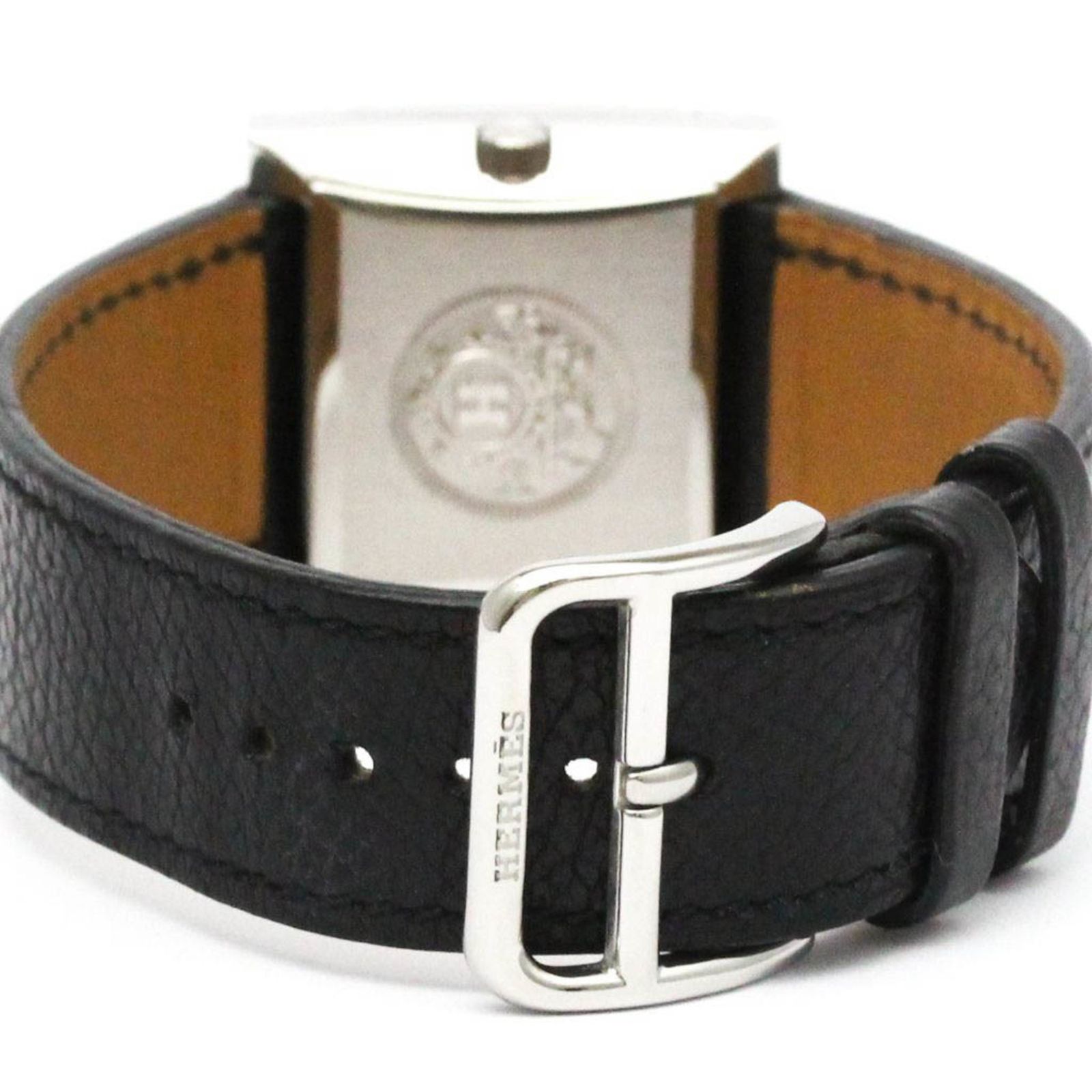 エルメス (HERMES) グリザード ステンレススチール レザー クォーツ