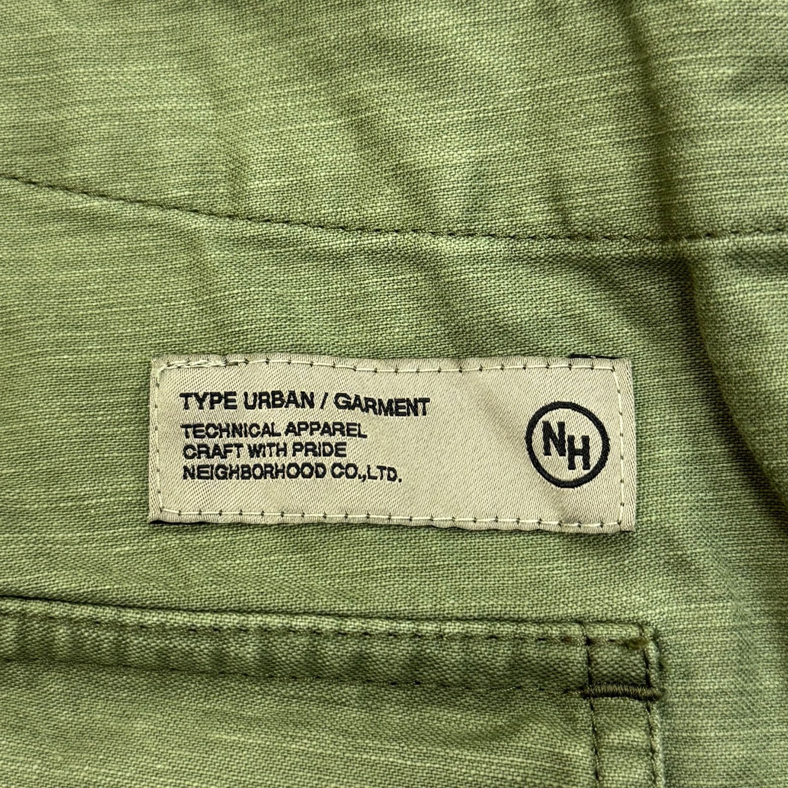 ネイバーフッド　ベイカーパンツ　M　カーキ　232AQNH-PTM01 NEIGHBORHOOD ] ネイバーフッド 24SS WIDE BAKER PANTS