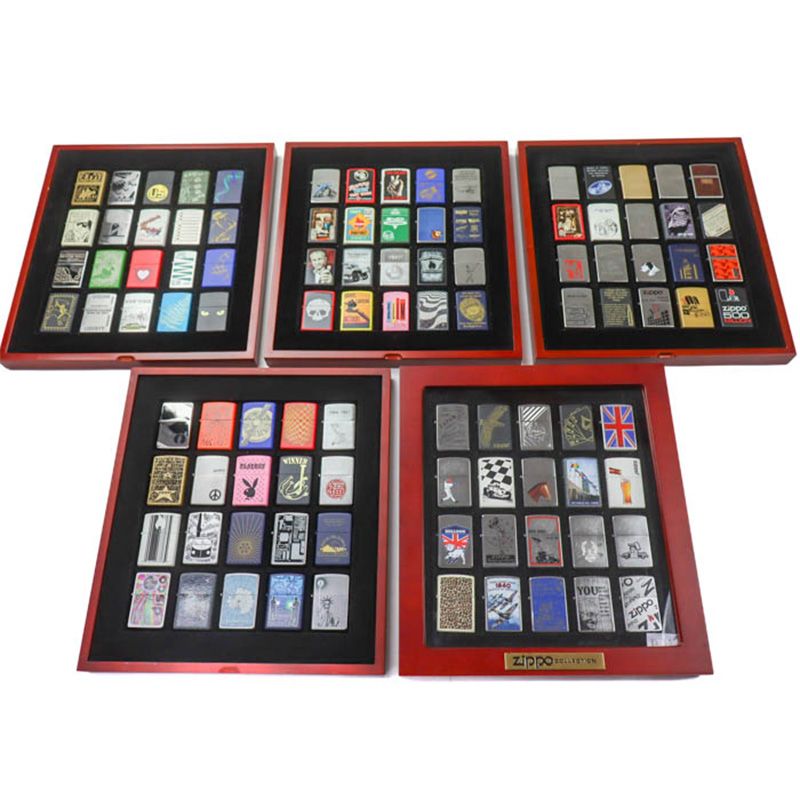 ZIPPO社製 ZIPPO 絶版品 6点セット コレクションケース 6段 公式通販