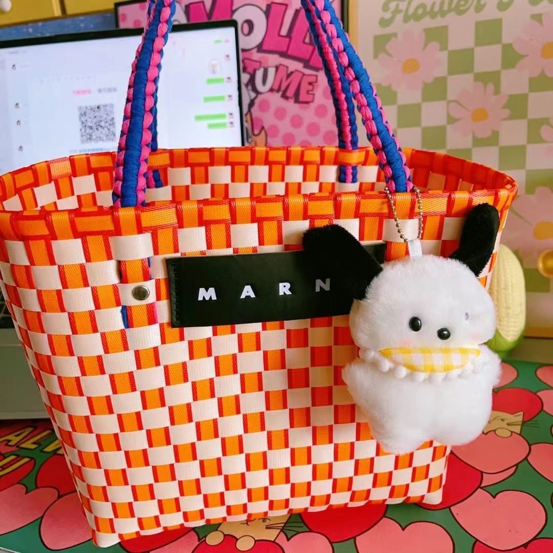 MARNI アニマル バスケット ブラック キャット MARNI MARKET ANIMAL