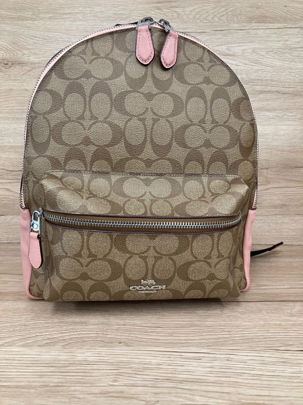 コーチ COACH シグネチャー F32200 リュック ピンク 平塚店 衣料品