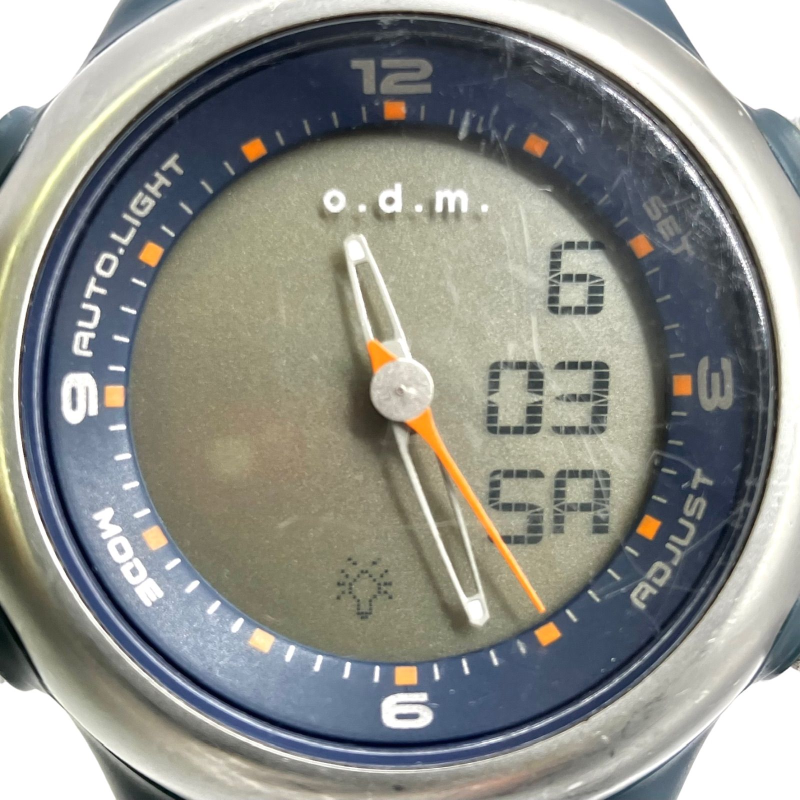 【希少品⭐️odm オーディーエム】 デジアナウォッチ　 o.d.m. design watch     640604