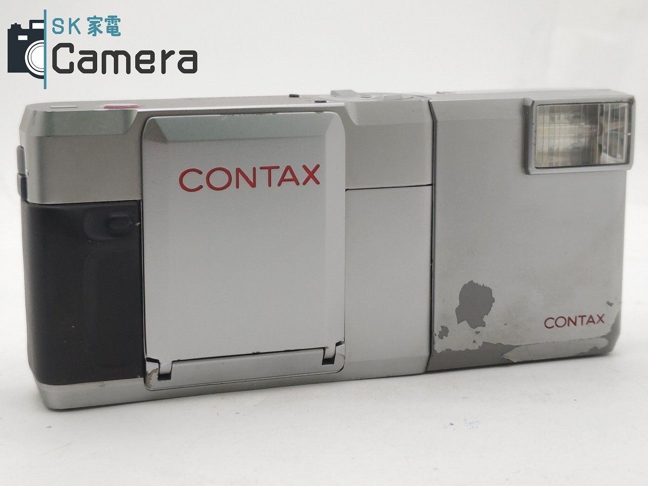 CONTAX T Sonnar 38mm F2.8 T＊ T14 AUTO ストロボ シルバー 初代 