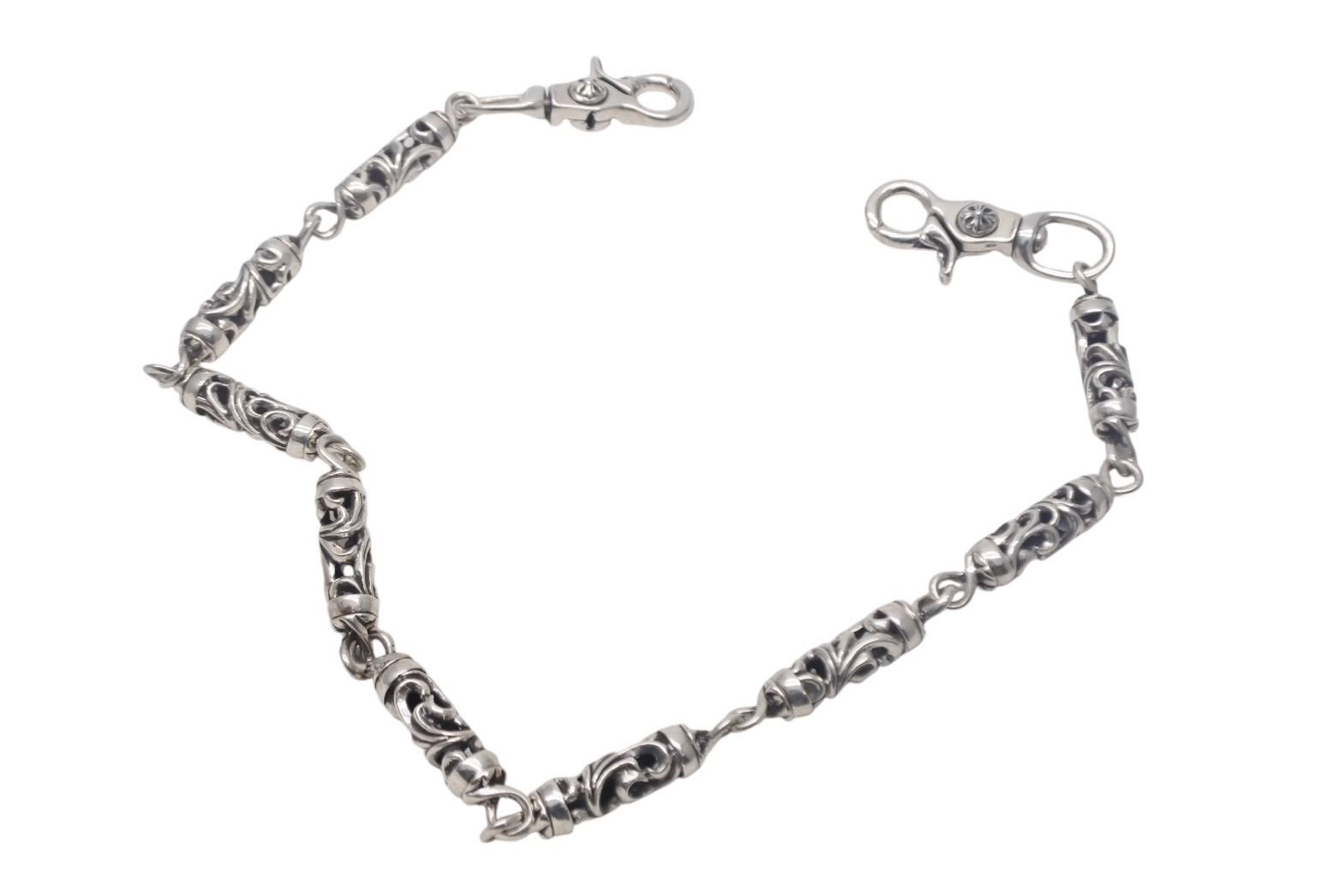 CHROME HEARTS クロムハーツ 9LINK ROLLER LONG-T オールド 2クリップ 