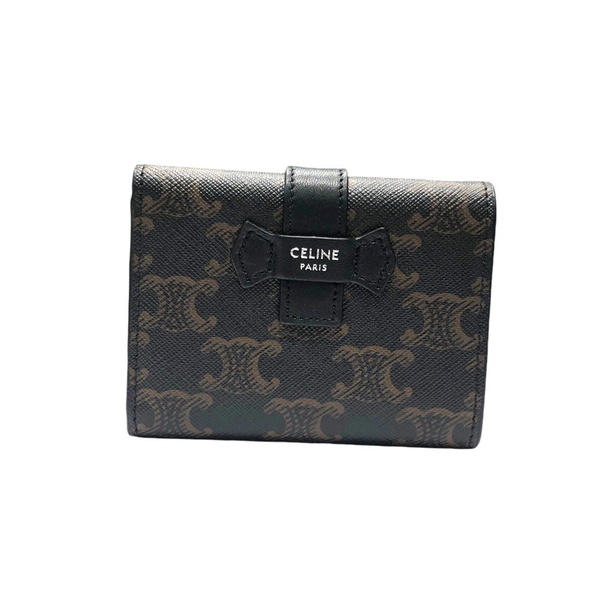 中古】 CELINE セリーヌ ファインストラップ付きウォレット 中古】 CELINE セリーヌ ファインストラップ付きウォレット